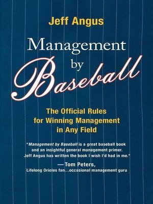 cover image of Management by Baseball